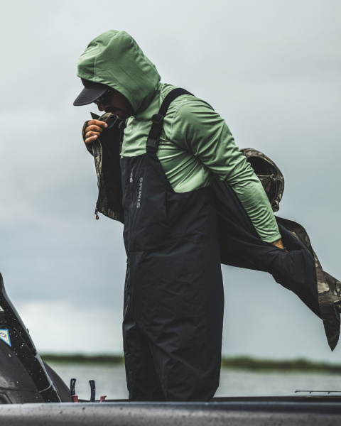 ПолуКомбинезон Simms Challenger Fishing Bib (Мужской; M; Regiment Camo Olive Drab)